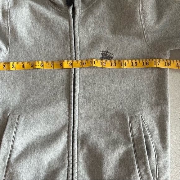 Burberry authentic men’s zip down sweater Gray - Picture 10 of 13
